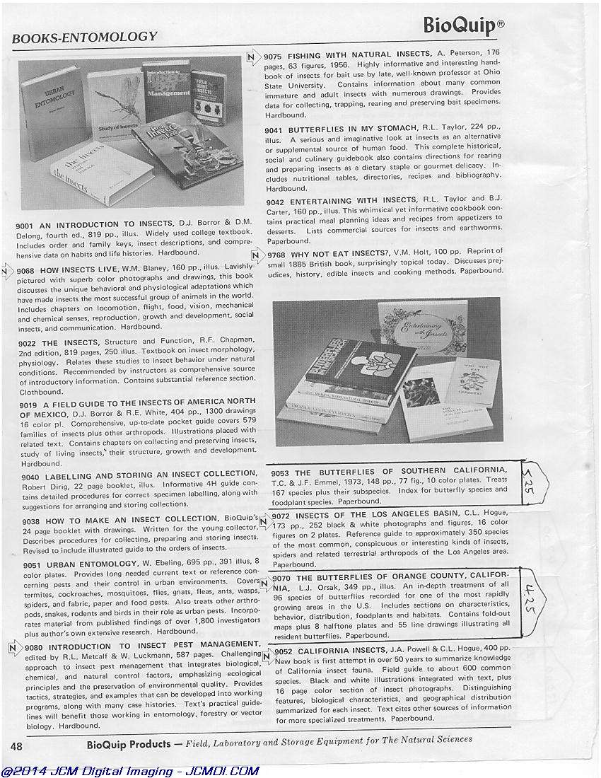 BioQuip 1980-1981 Catalog page scan